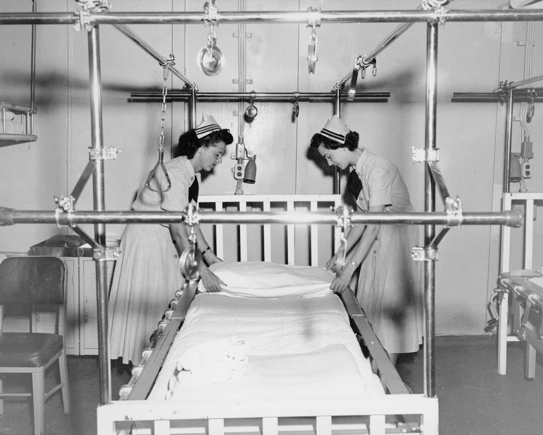 nurse with patient care